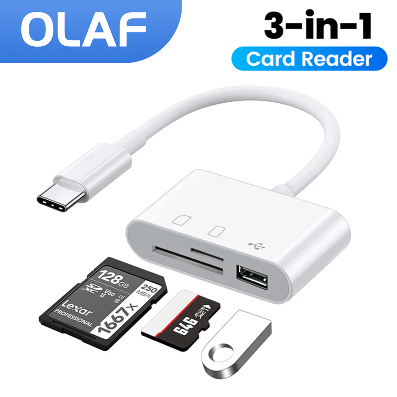 Microsd Card Tablet - 3in - 1 Type - C