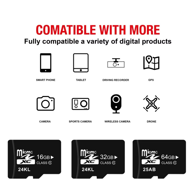 Microsd Card Tablet - Высокоскоростная карта памяти SD C10, 128
