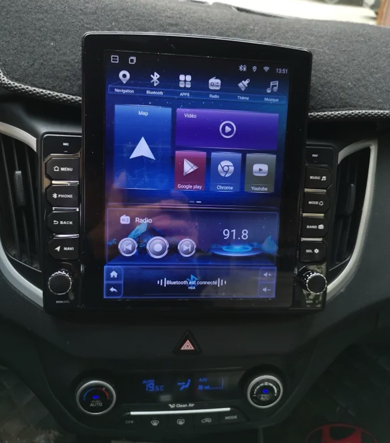 Tablet Danish Mobile & Accessories - Автомагнитола 8G+128G Android 14 для Hyundai