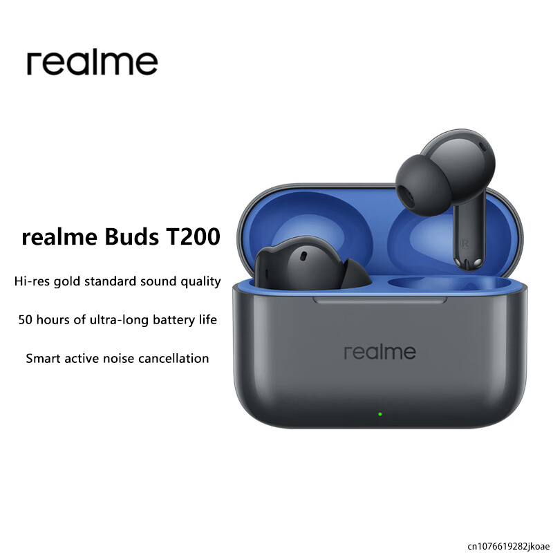 Realme Tablet Accessories - Оригинальные наушники Realme Buds T200, беспроводные