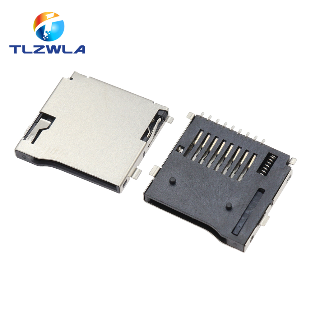 Microsd Card Tablet - 10 шт. 9-контактные разъемы для слотов