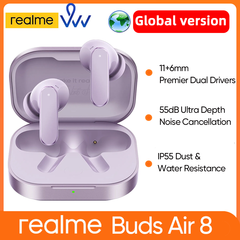 Realme Tablet Accessories - Глобальная версия realme Buds Air 8