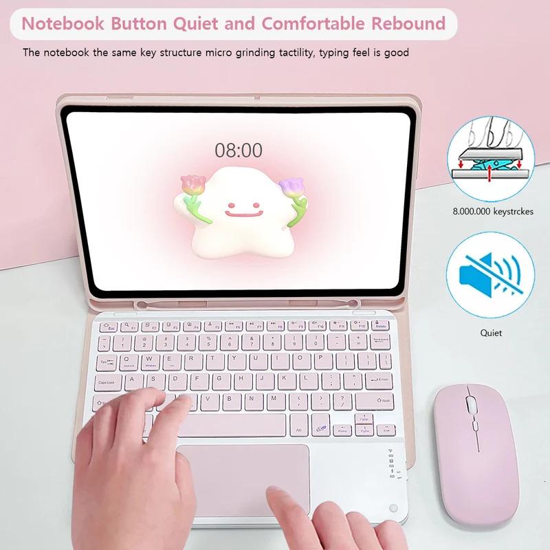 Чехол-клавиатура Magic Keyboar – обзор и цена Samsung Tablet Keyboard Accessories