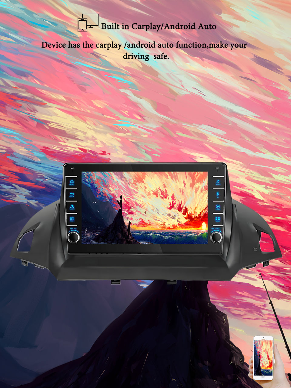 8G + 128G Android 14 для Ford  – обзор и цена Tablet Danish Mobile & Accessories