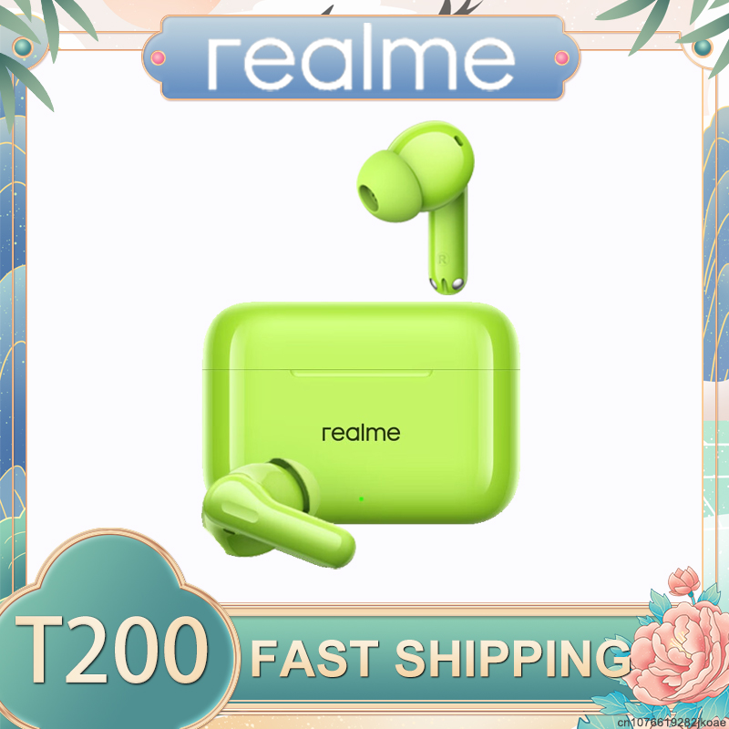 Наушники Realme Buds T200, бес – обзор и цена Realme Tablet Accessories