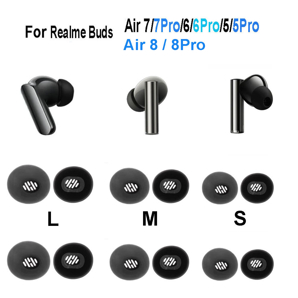 4 силиконовых насадки для науш – обзор и цена Realme Tablet Accessories