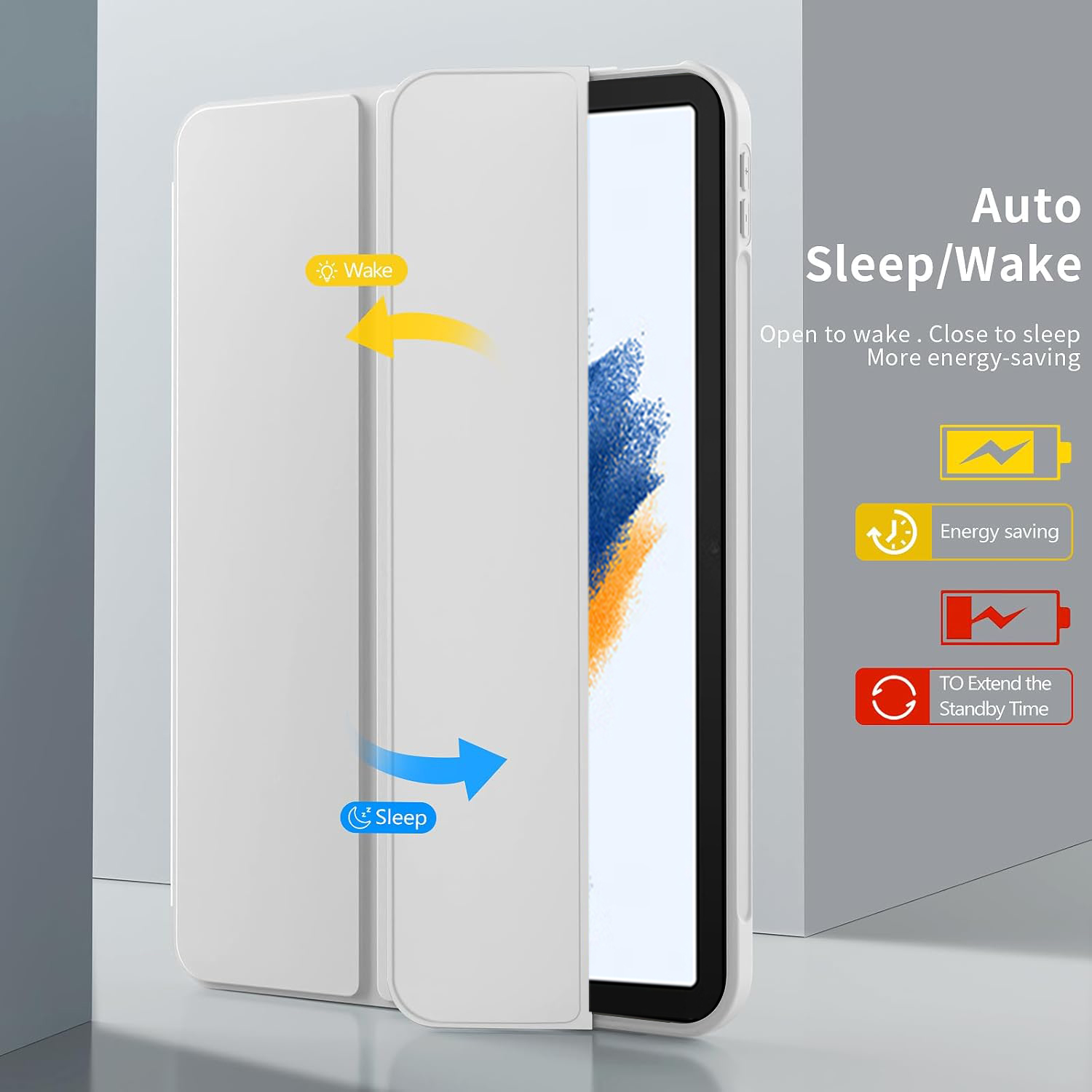 Трехсекционный флип-чехол для  – обзор и цена Samsung Tablet With Accessories