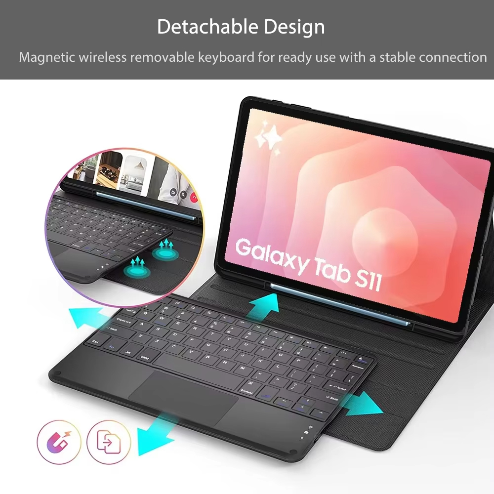 Съемный чехол-клавиатура для S – обзор и цена Samsung Tablet Keyboard Accessories